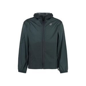 K-WAY Men's Lightweight Hooded Windbreaker Jacket Men GREY Outerwear